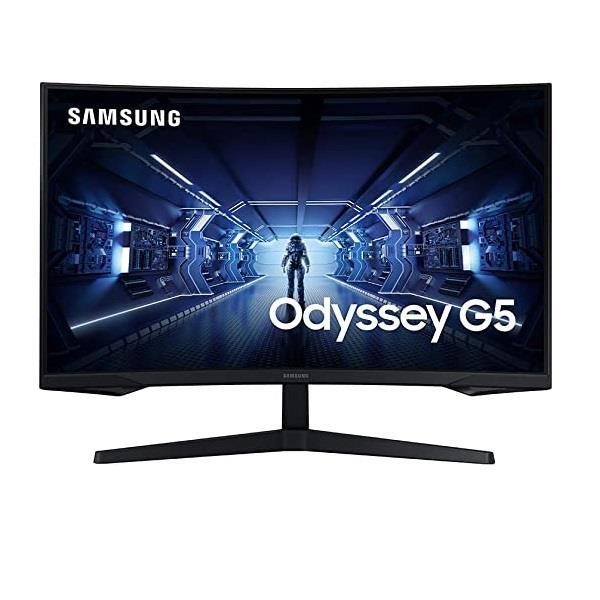 مانیتور سامسونگ مدل LC32G55TQ سایز 32 اینچ Samsung 32G55 Odyssey G5 32Inch LED Gaming Monitor